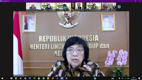 Menteri LHK Buka Pelatihan DALKARHUTLA Bagi MPA-PARALEGAL Tahun 2021