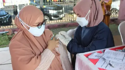 Wilmar dan Polda Banten Distribusikan Vaksinasi Kepada 2.000 Peserta