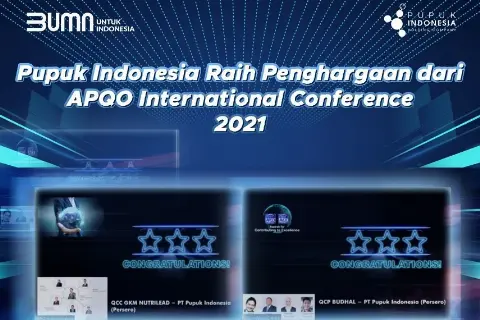 Pupuk Indonesia Raih Penghargaan dari APQO