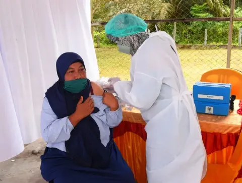 Minamas Sukseskan Program 7 Juta Vaksinasi Warga Perkebunan di 17 Provinsi