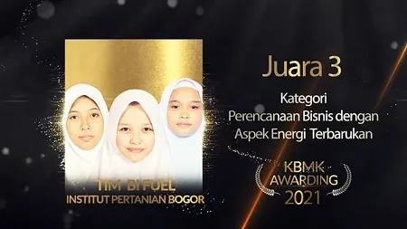 Gagas Biodiesel Minyak Jelantah, Mahasiswa IPB University Juarai Lomba KBMK