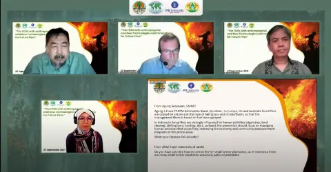 KLHK - ITTO Gelar Seri Ketiga Webinar Pengendalian KARHUTLA ASIA Tenggara
