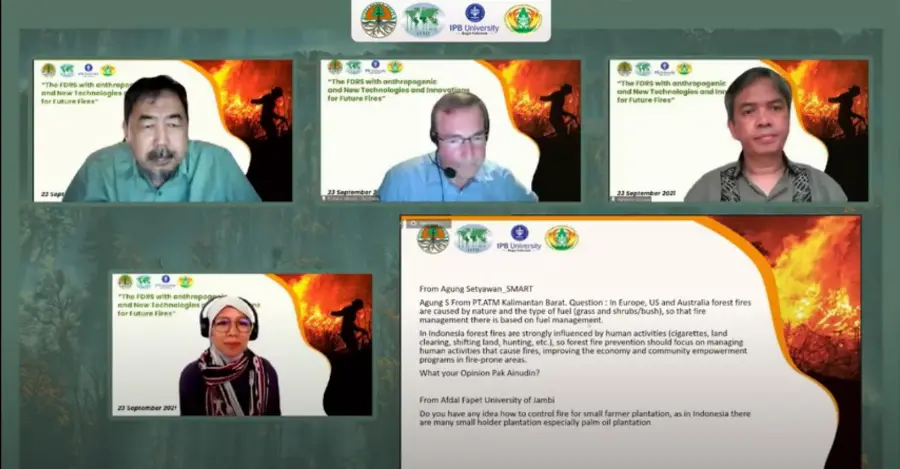 KLHK - ITTO Gelar Seri Ketiga Webinar Pengendalian KARHUTLA ASIA Tenggara