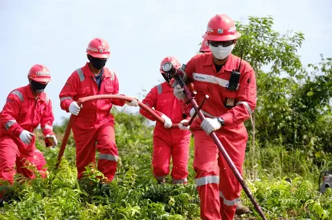 Cegah Karhutla di Riau, Inovasi Nozzle Gambut Pertamina Raih Penghargaan KESDM
