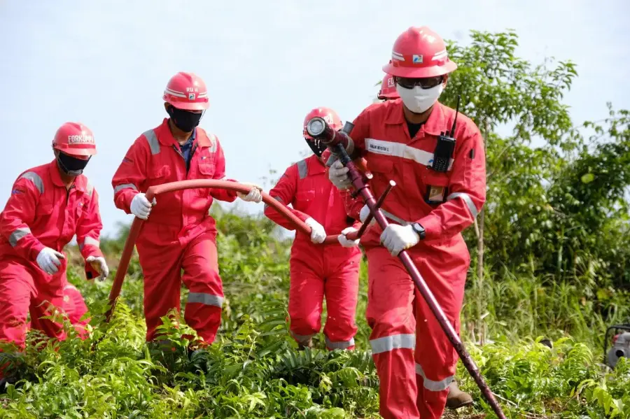 Cegah Karhutla di Riau, Inovasi Nozzle Gambut Pertamina Raih Penghargaan KESDM