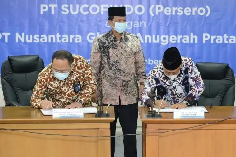 SUCOFINDO Teken MoU dengan Nusantara Global Anugerah Pratama