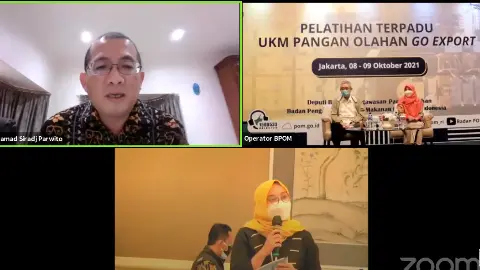 Program Pelatihan Terpadu UKM Pangan Olahan Go Export