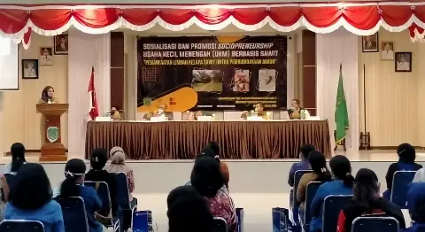 BPDPKS dan  UGM Gerakkan Sociopreneur  UKMK Sawit di Luwu Utara