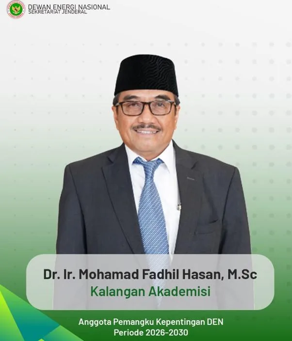 Presiden Prabowo Lantik Dr. Fadhil Hasan Sebagai Anggota Dewan Energi Nasional