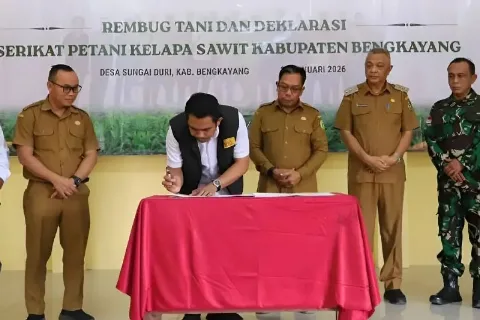Pemkab Bengkayang Mendorong Penguatan Kelembagaan Petani Kelapa Sawit