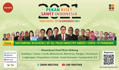 Gelar PERISAI 2021, BPDKS Promosikan 13 Penelitian Sawit