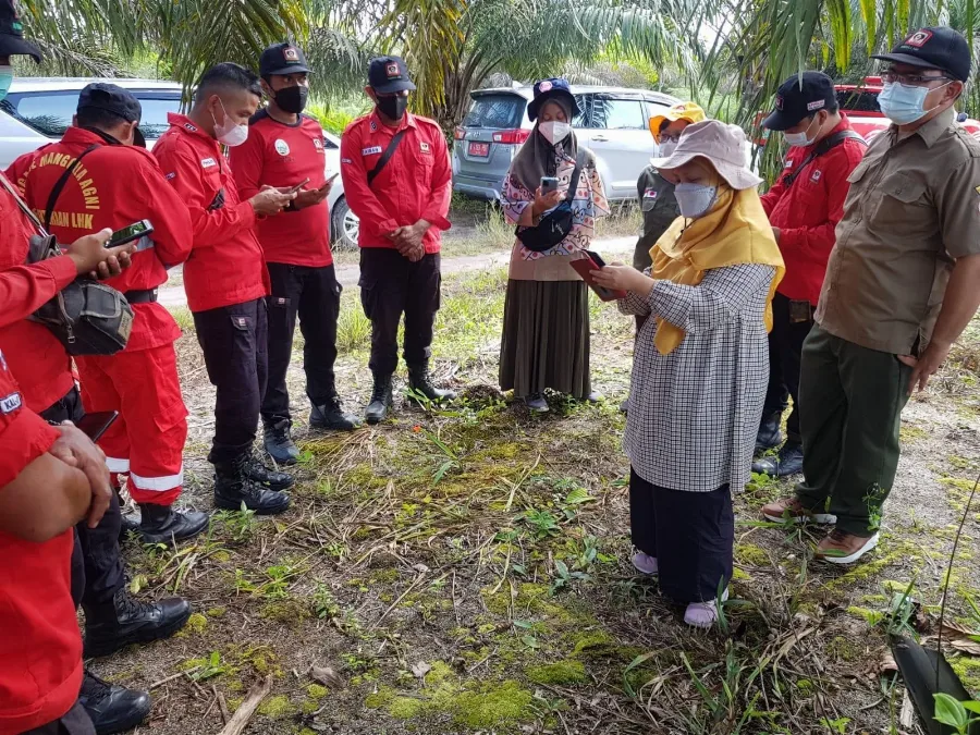 Lakukan Uji Lapangan SIPP Karhutla Di Kalteng dan Kalsel