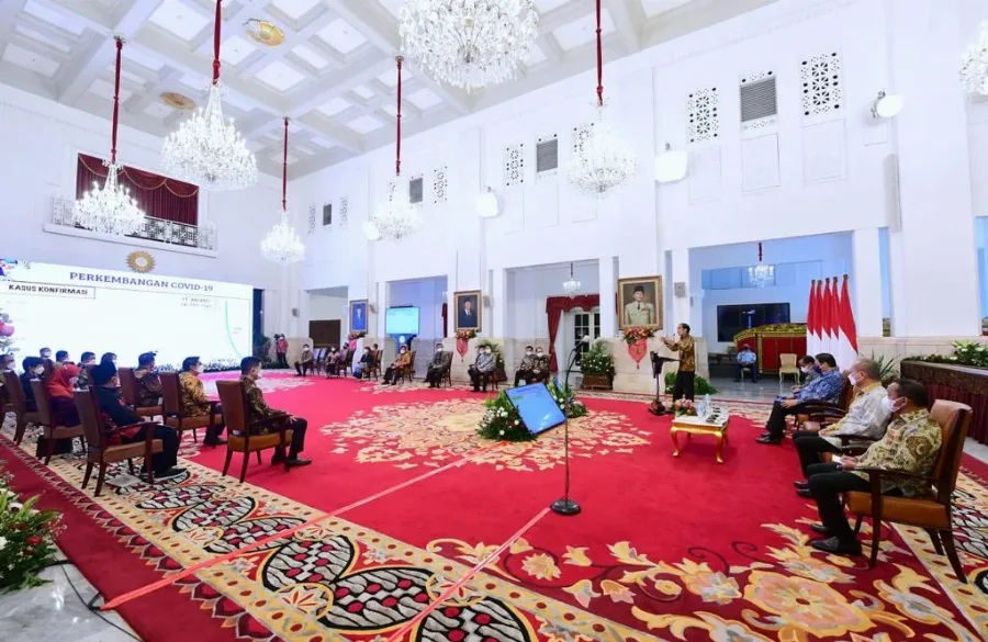 Di Kompas100 CEO Forum, Presiden Tekankan Potensi Besar Indonesia pada Ekonomi Hijau dan Digital