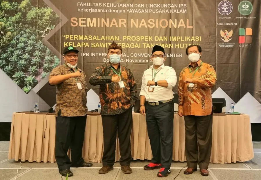 Webinar IPB Bahas Sawit Dalam Kawasan Hutan, Diserang Hacker Anti Sawit