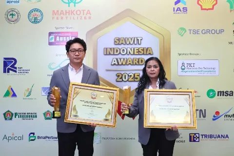 Muar Ban Lee Group Dianugerahi Dua Penghargaan Sawit Indonesia Award 2025