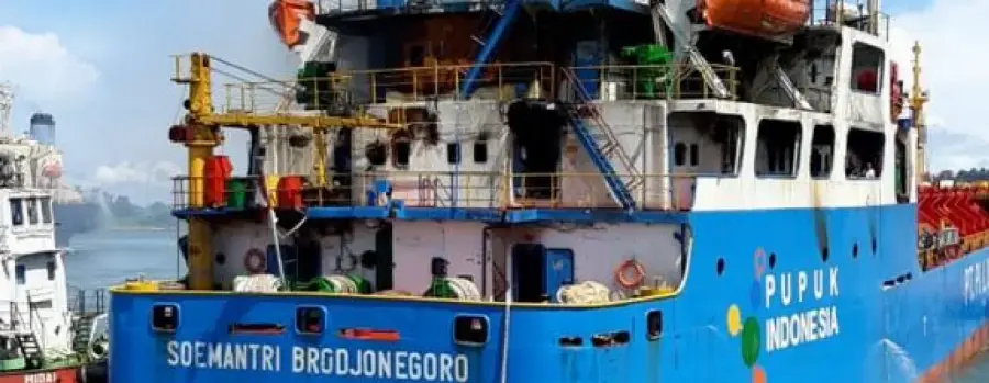 Kebakaran KM Soemantri Brodjonegoro Sudah Diatasi, Pupuk Indonesia Pastikan Distribusi Pupuk di Jawa Tengah Tetap Lancar