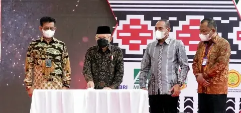 Wapres Hadiri Pengapalan Ekspor 25 Komoditas Perkebunan dan Rempah Senilai Rp 207,93 Miliar