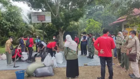 Partisipasi Masyarakat Dalam Pencegahan KARHUTLA Melalui Pelatihan & Pembangunan Demplot PLTB