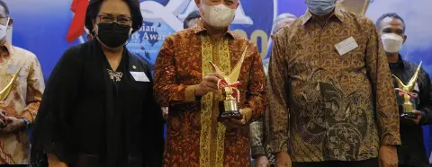 Pupuk Indonesia Grup Raih Indonesia Quality Award 2021