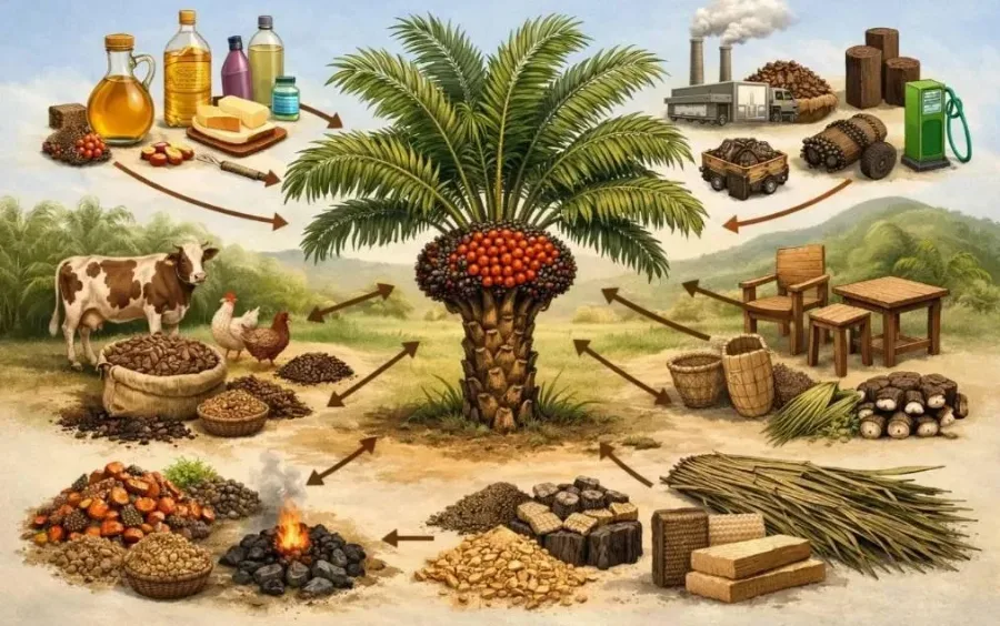 Zero Waste! Sawit Dari A – Z Kepake Semua