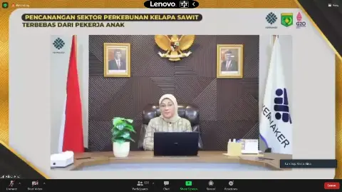 Menaker Deklarasikan Perkebunan Sawit Bebas Pekerja Anak