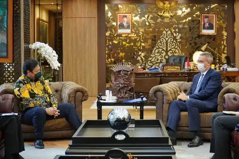 Bertemu Dubes Uni Eropa, Menko Airlangga Tegaskan Komitmen Indonesia untuk Percepatan Indonesia-EU CEPA yang Saling Menguntungkan