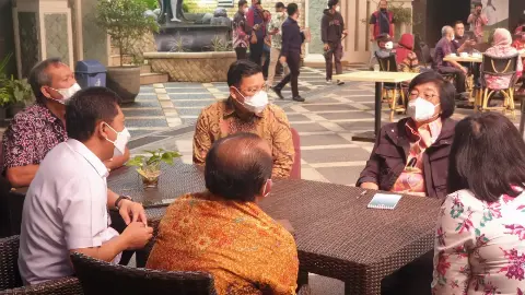 FGD Potensi Pemanfaatan Keanekaragaman Sumber Daya Alam Hayati Dan Ekosistem Pangan Di Jawa Barat Bersama Menteri LHK