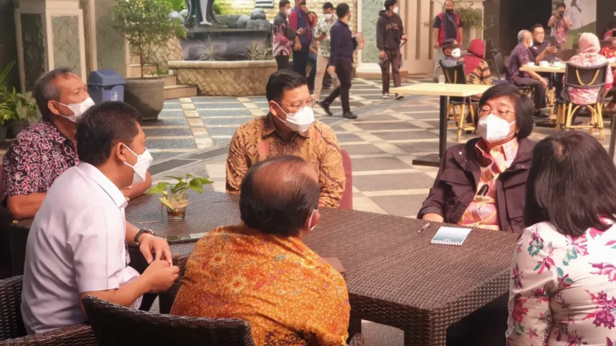 FGD Potensi Pemanfaatan Keanekaragaman Sumber Daya Alam Hayati Dan Ekosistem Pangan Di Jawa Barat Bersama Menteri LHK