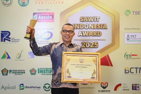 Sawit Indonesia Award 2025 Anugerahkan PT Mitra Agro Servindo sebagai Konsultan Terpercaya