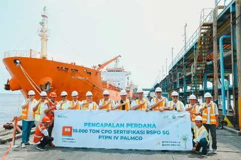 PTPN IV PalmCo Raih Pendapatan Rp174 Miliar dari Penjualan CPO Bersertifikat RSPO