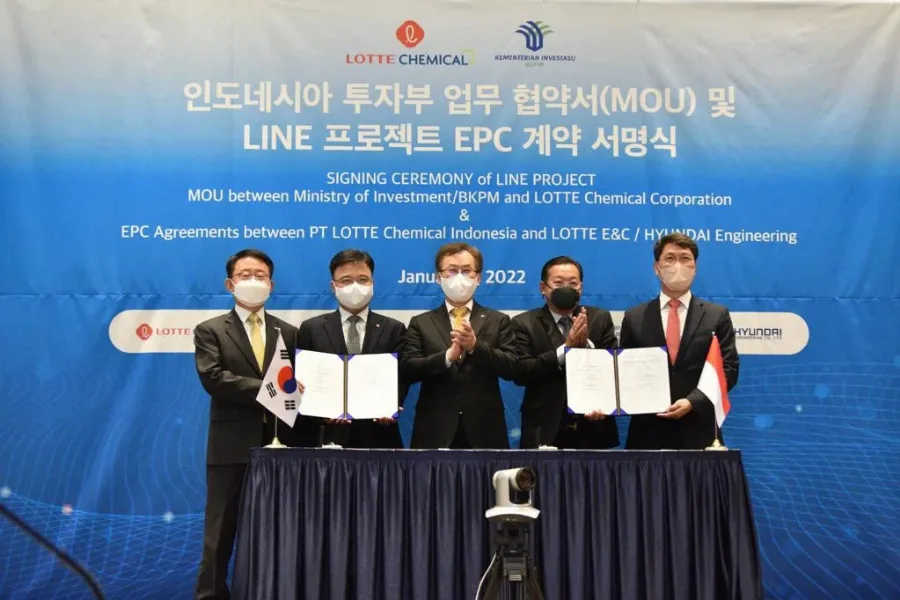 Dubes RI untuk Korea Selatan Saksikan Penandatanganan Nota Kesepahaman Proyek Ethylene Baru