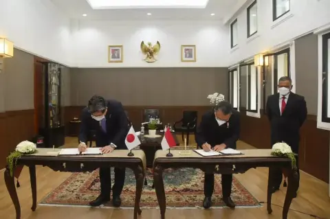 Indonesia-Jepang Sepakati Kerja Sama Transisi Energi