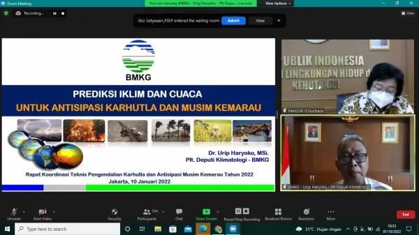 Menteri LHK Apresiasi Keberhasilan Pengendalian Karhutla