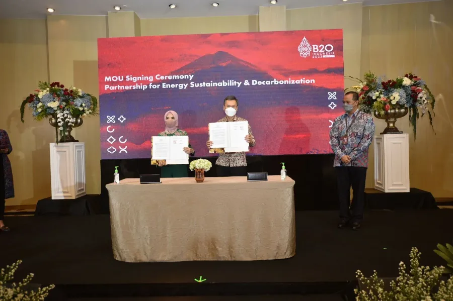 Business Action di Task Force B20, Pertamina Sepakati 4 Peluang Kemitraan Strategis untuk Keberlanjutan Energi dan Dekarbonisasi