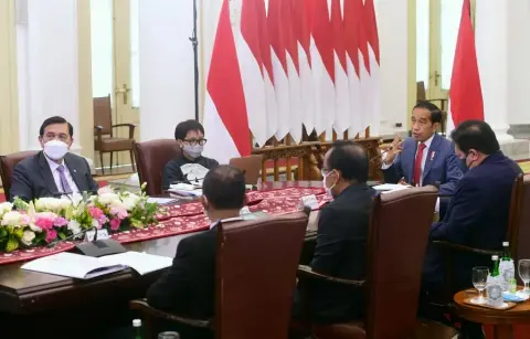 Hadiri WEF, Presiden Paparkan Strategi Indonesia Wujudkan Ekonomi Hijau