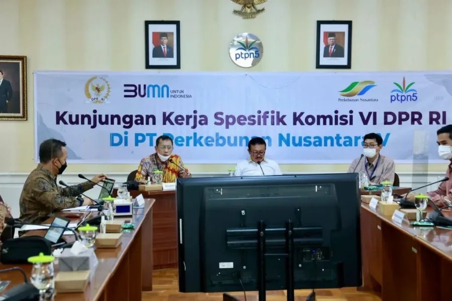 Komisi VI DPR Apresiasi PTPN V Dongkrak Produktivitas Sawit Petani Jaga Pasokan CPO Nasional