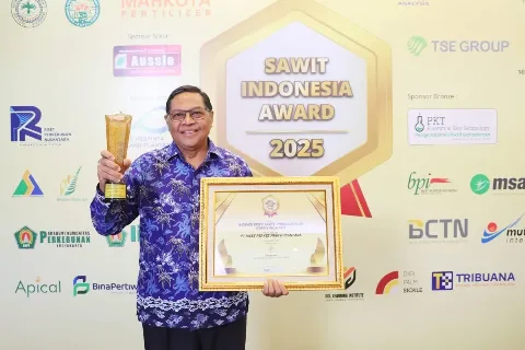 PT RPN Raih Penghargaan di 4th Sawit Indonesia Award 2025 Kategori Riset Sawit Unggulan dan Berkelanjutan
