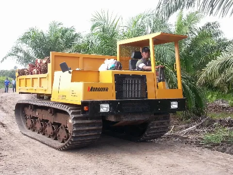 Morooka Jagonya Transportasi Buah di Medan Ekstrim
