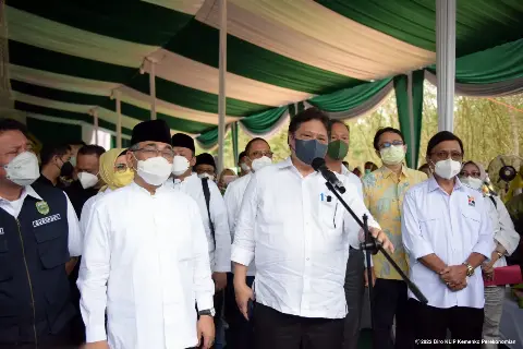 Menko Airlangga dan Ketum PBNU Sepakat Pemberdayaan Petani Sawit Bagi Percepatan PSR