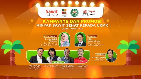 Dialog Webinar Majalah Sawit Indonesia Kampanye Dan Promosi Sehat Kepada UMKM