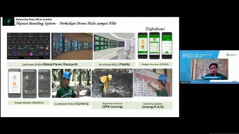 Digitalisasi, Kunci Wujudkan Efisiensi dan Tingkatkan Produktivitas Industri Kelapa Sawit