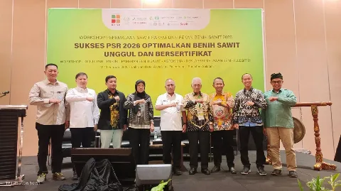 Workshop PSR dan Pekan Benih Sawit 2026 Resmi Dibuka di Palembang, Dorong Penggunaan Benih Unggul Bersertifikat