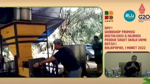 Upayakan Inklusi Produksi Produk Hilir di Sektor Sawit, BPDPKS Gelar Workshop Digitalisasi dan Hilirisasi Produk Sawit Skala UKMK di Kalimantan Timur