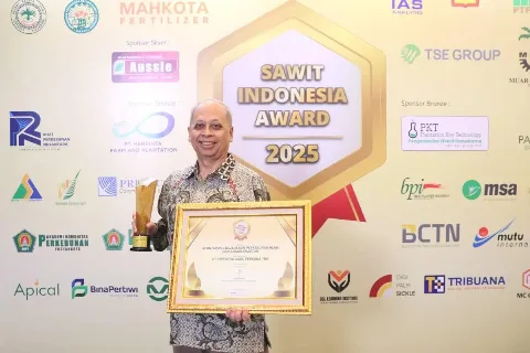 Triputra Agro Persada Terima Sawit Indonesia Award 2025 atas Komitmen Perkebunan Hijau