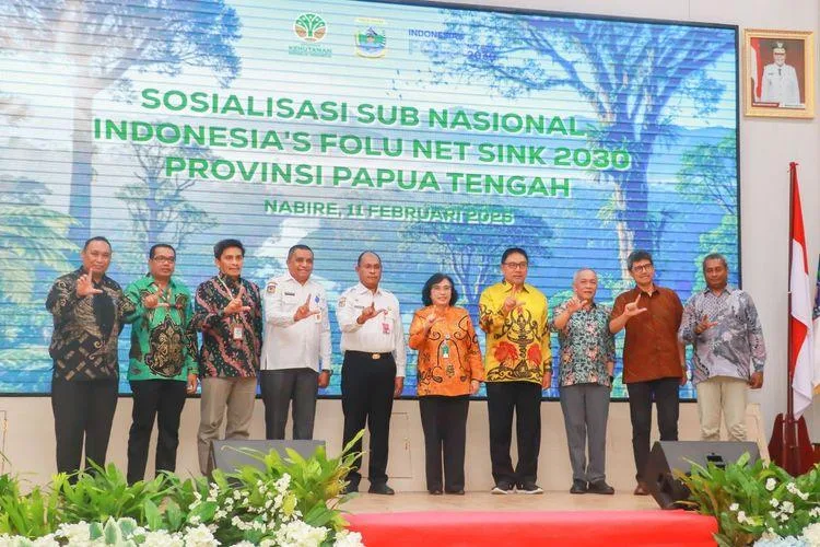 Pengendalian Deforestasi dan Restorasi Gambut Jadi Fokus Sosialisasi FOLU di Papua Tengah