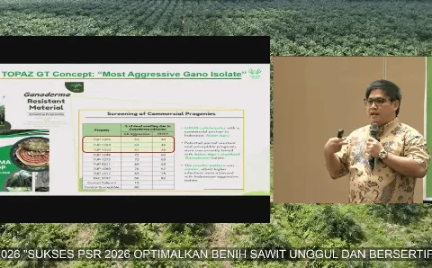 Benih Unggul Jadi Kunci PSR, Asian Agri Paparkan Sukses Varietas Topaz di Workshop Palembang