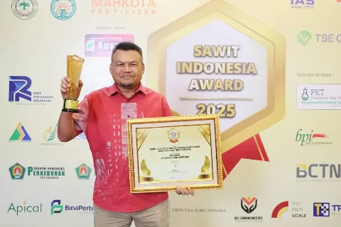 MYCOVIR Dianugerahi Sawit Indonesia Award 2025 Berkat Teknologi Ketahanan Tanaman Berbasis Mikoriza dan Trichoderma