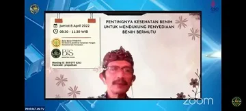 Dosen IPB University Berbagi Strategi Menghasilkan Benih Sehat dan Berkualitas