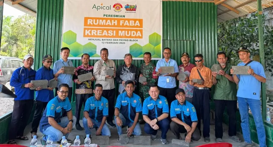 Resmikan Rumah FABA Kreasi Muda: Apical Dorong Usaha Mandiri Warga Dumai