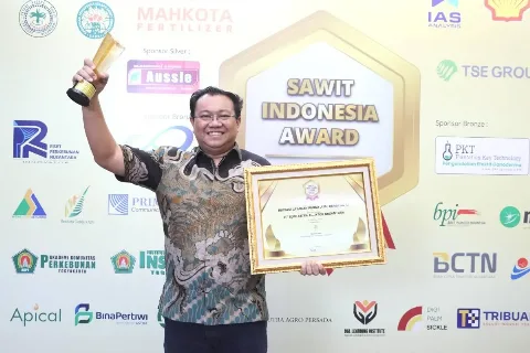 Inovasi AI BCTN Terima Penghargaan di 4th Sawit Indonesia Award 2025